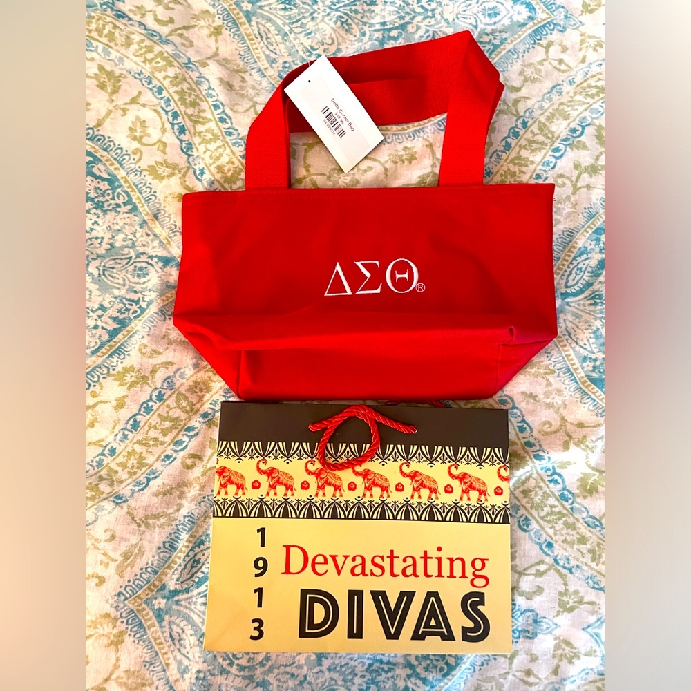 NWT DELTA SIGMA THETA lunch tote
